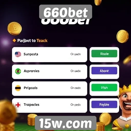 Melhores métodos de pagamento disponíveis no 660bet