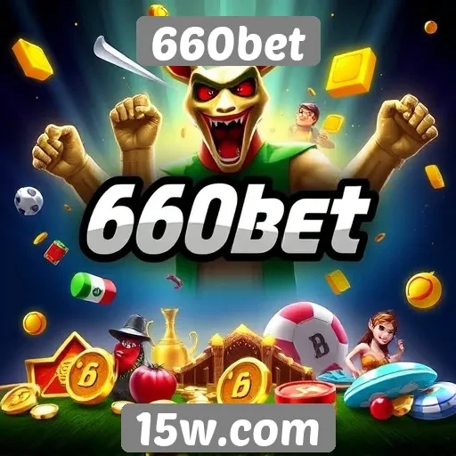 Variedade de jogos disponíveis no 660bet